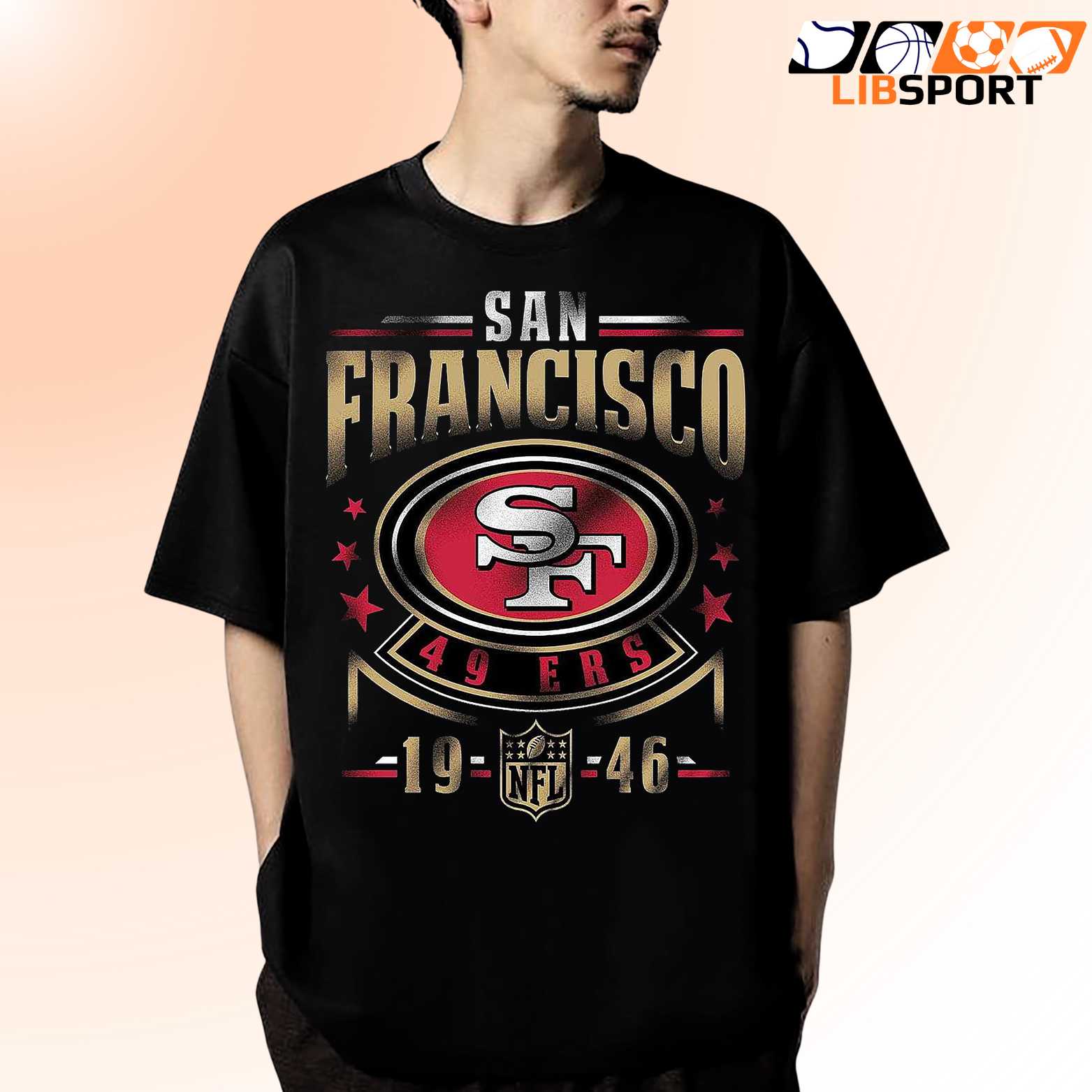 90s San Francisco 49ers T-Shirt, Vintage Football Graphic Tee